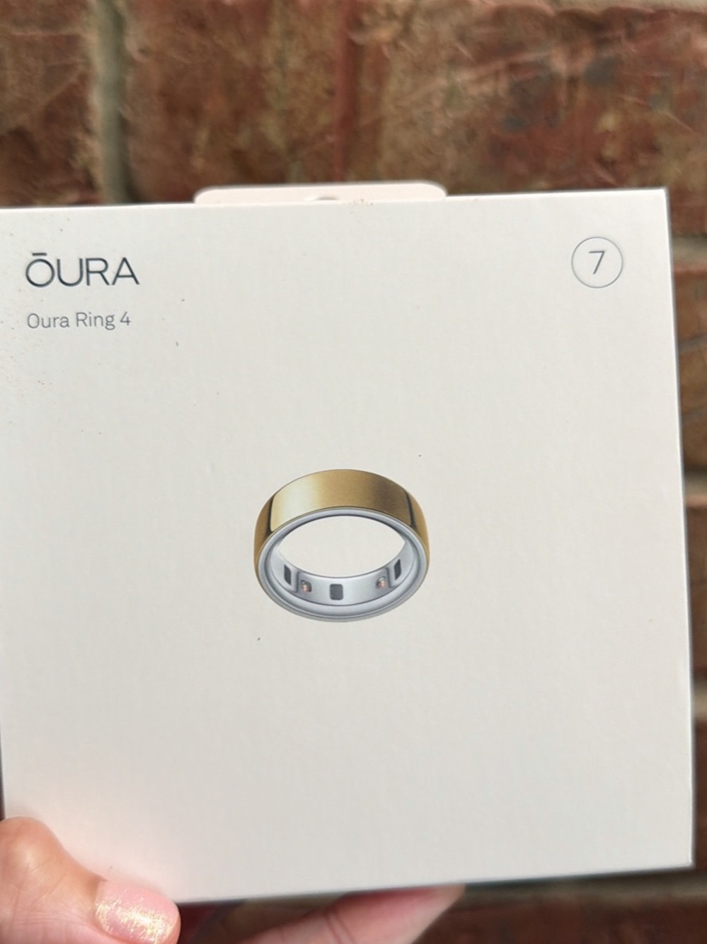 Oura Gold — Size 7